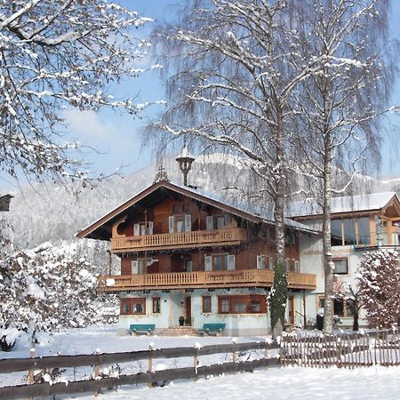 Landhaus Alpengruss Kossen Bagian luar foto