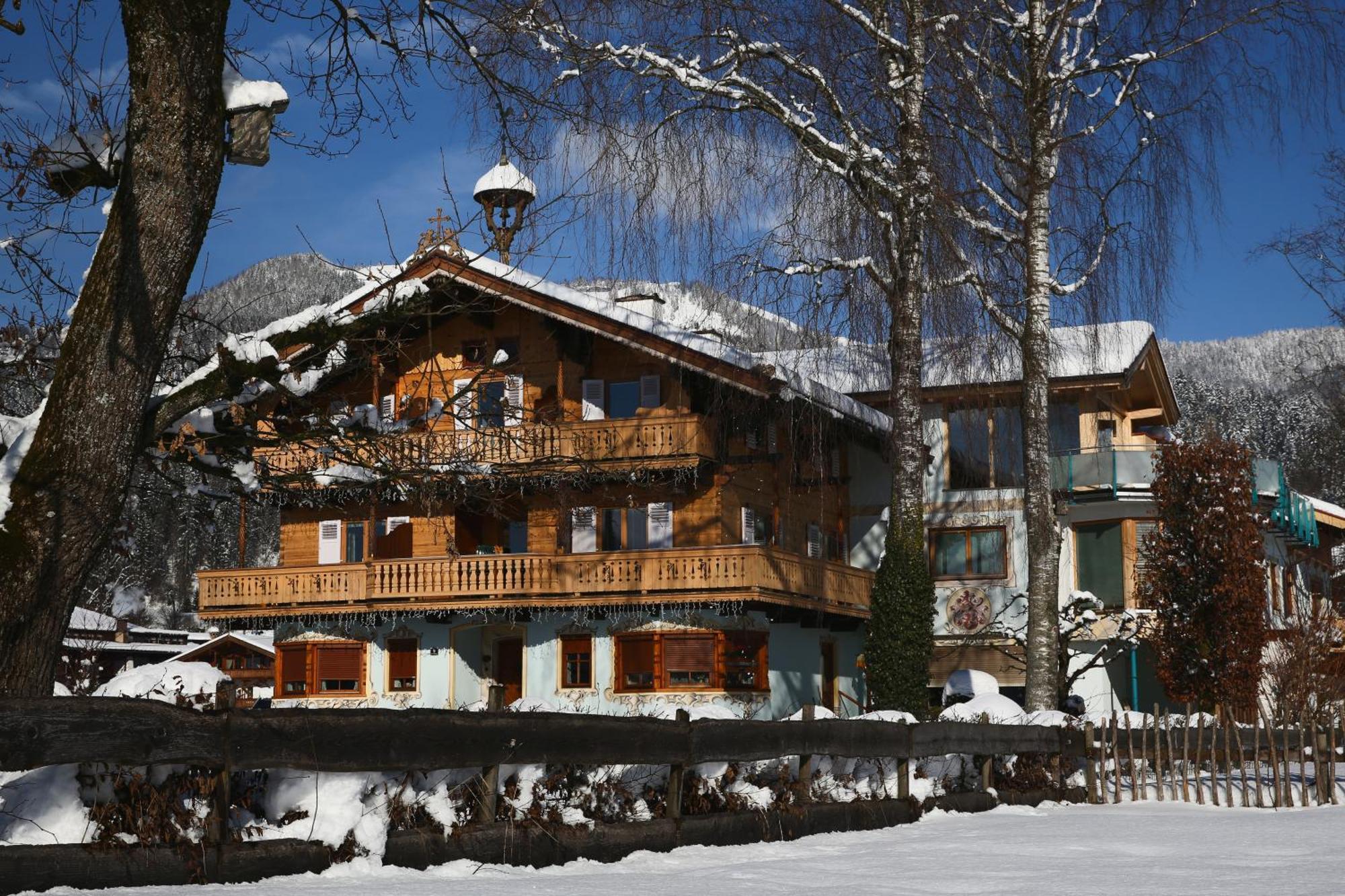 Landhaus Alpengruss Kossen Bagian luar foto