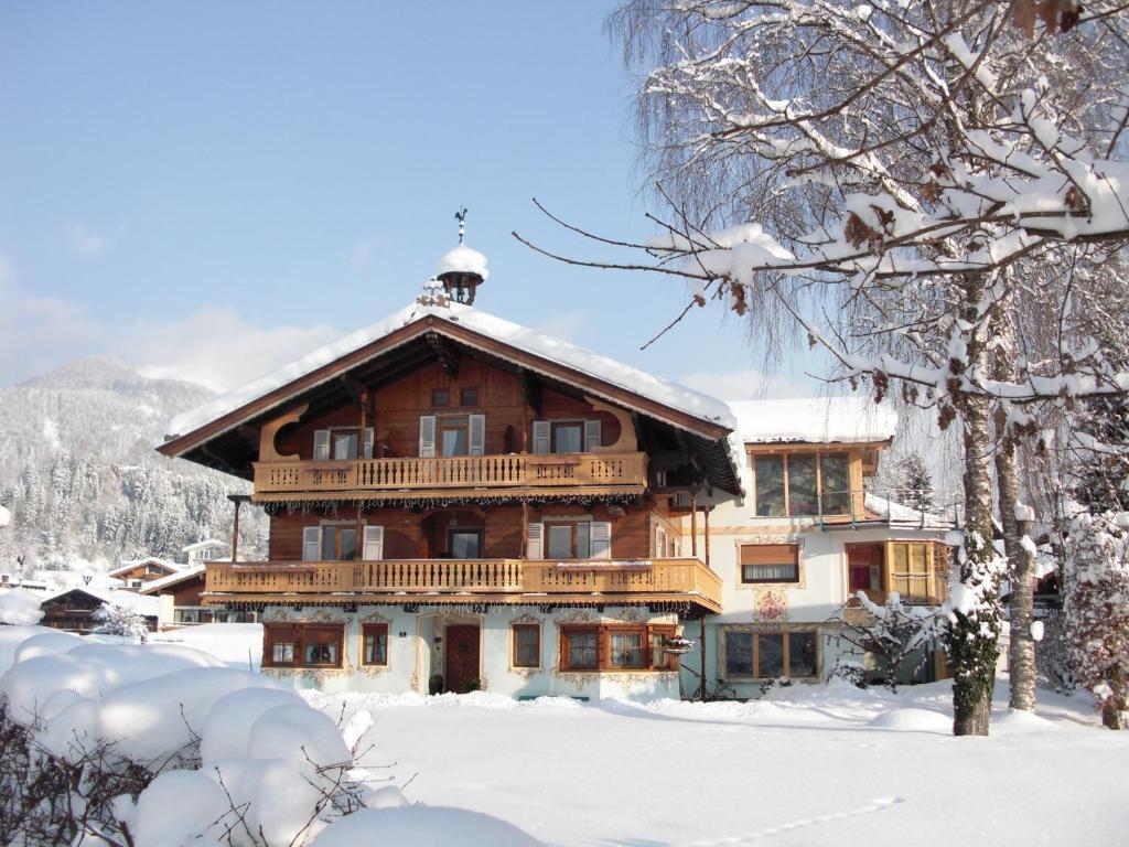 Landhaus Alpengruss Kossen Bagian luar foto