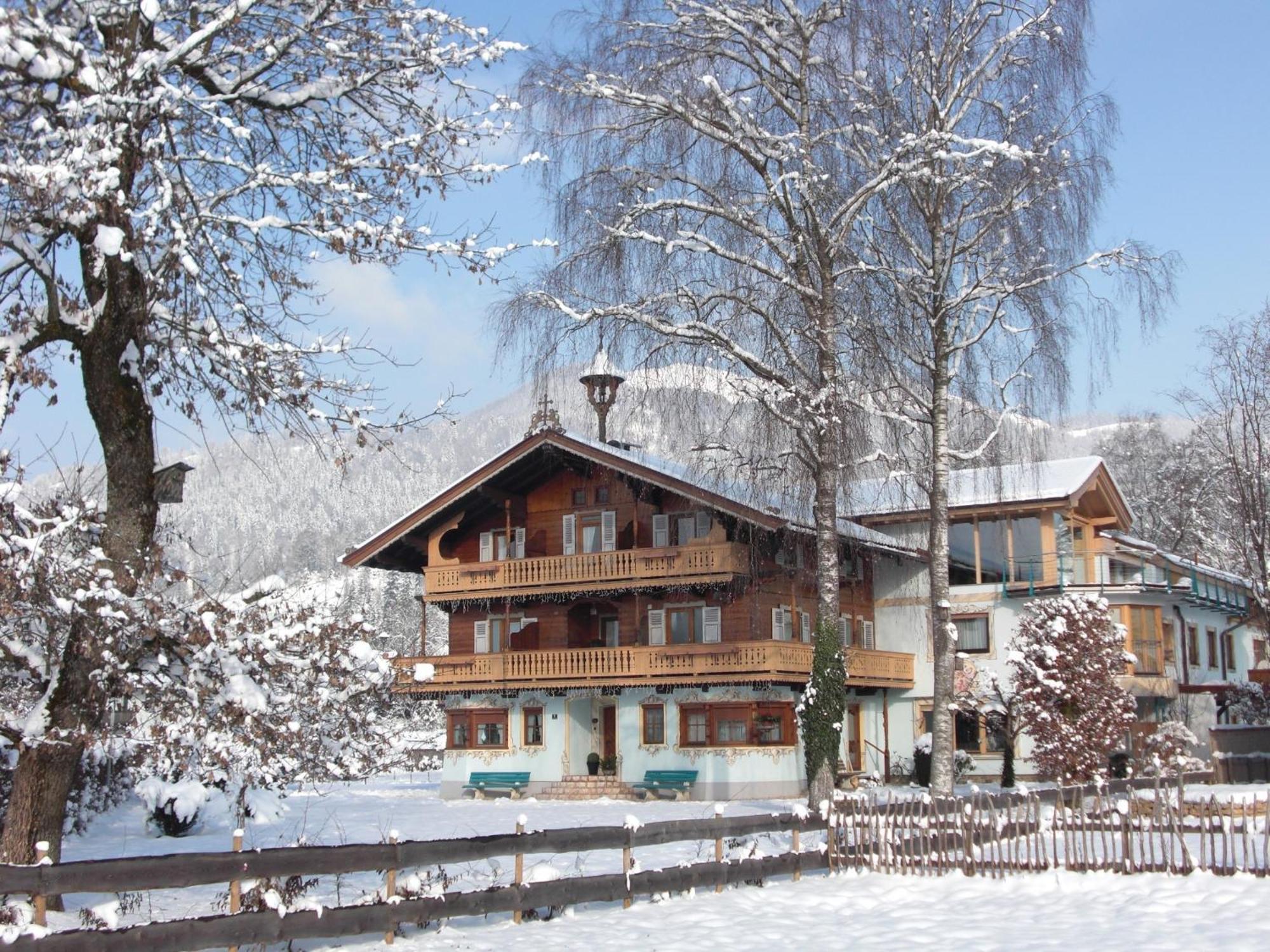 Landhaus Alpengruss Kossen Bagian luar foto